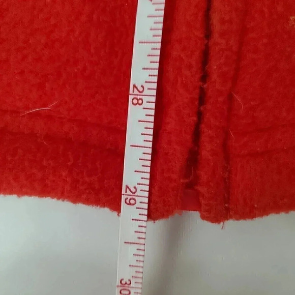 Men's PRO PLAYER Full-Zip Red Fleece Jacket Nebraska Cornhuskers SZ L Large - Picture 10 of 12